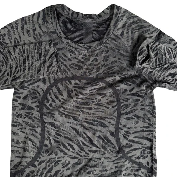 Lululemon‎ Swiftly Tech Long Sleeve 2.0 Race Length Top Primal Clash Womens 4