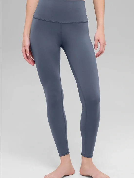 ALO - 7/8 High-Waist Airbrush Legging, Bluestone