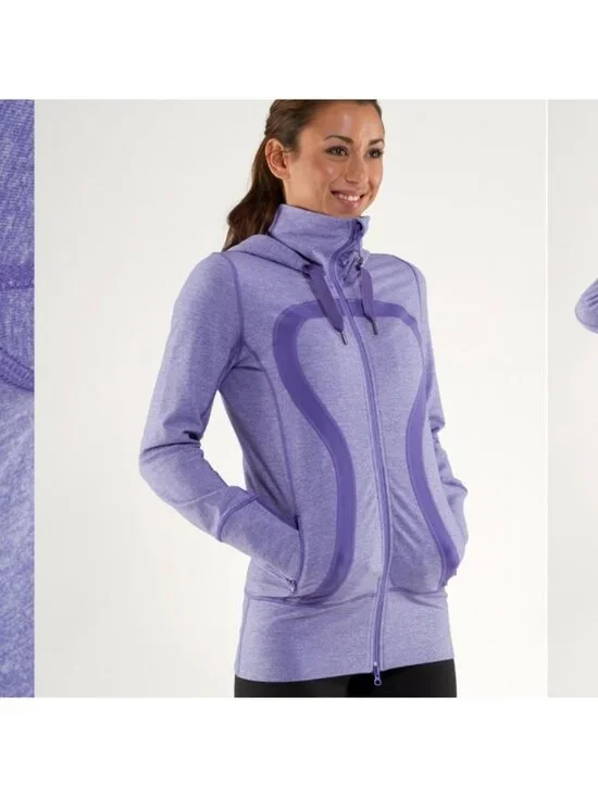 Lululemon Stride Jacket *Brushed Heathered Persian Purple / Persian Purple