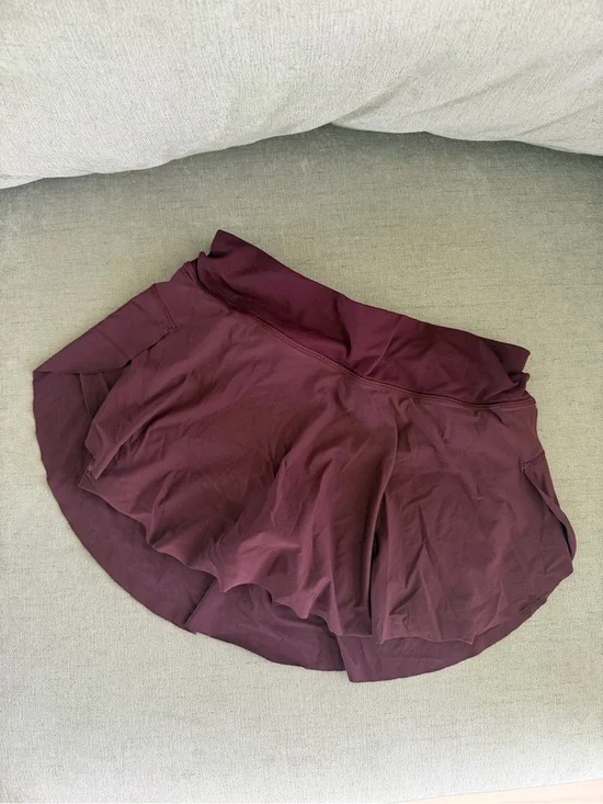 lululemon athletica Maroon Circle Skirt