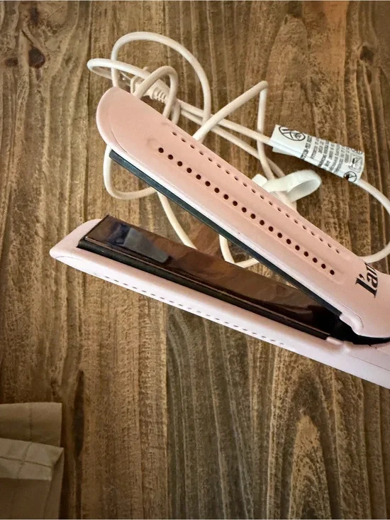 Lange Pink Mini Flat Iron Hair Straightener