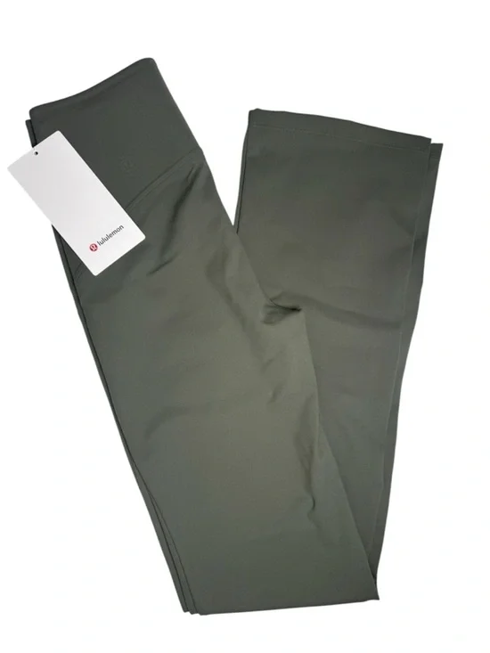 Lululemon Smooth Fit HR Pant Army Green Size 4 NWT