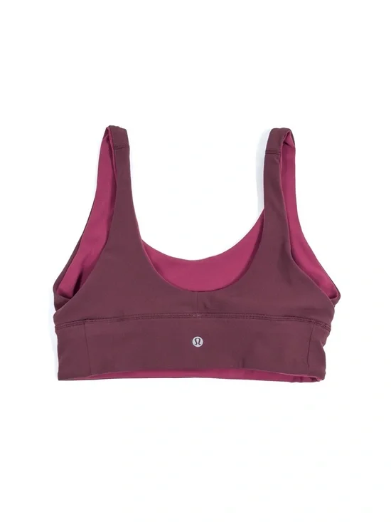 Lululemon Align Bra Size 8 Reversible Smoky Red / Pink Blossom