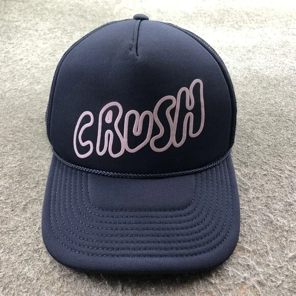 Kerri Rosenthal Hat Cap Snap Back Womens One Size Blue Crush Mesh Back Trucker