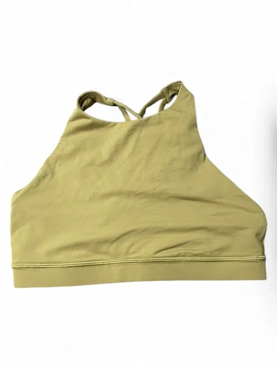 lululemon Athletic High-Neck Bra in Olive