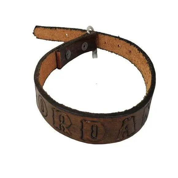 Jordan Tooled Leather Western Belt 18