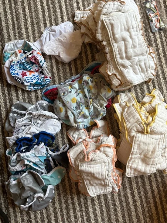 Cloth-eez Workhorse, Thirstee, and Alva Baby Set!