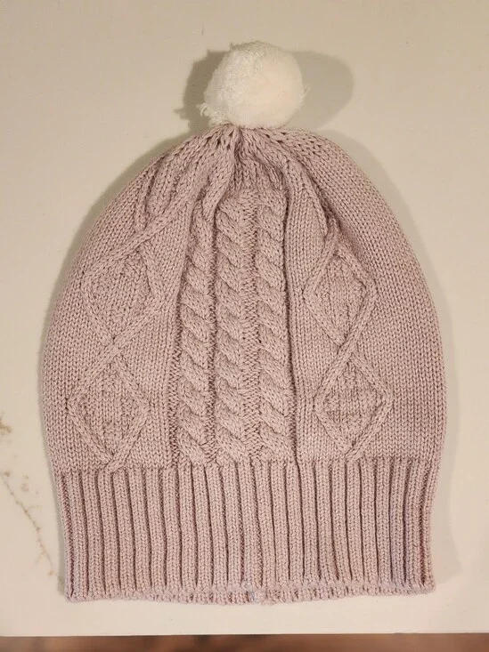 Wilson + Frenchy Lilac Knit Toddler Beanie - XL (1-2 Years)