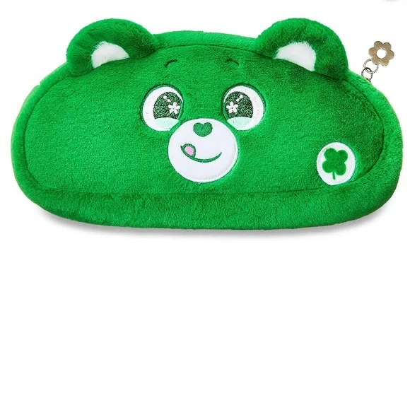 Care Bears Good Luck Bear Green Plush Case