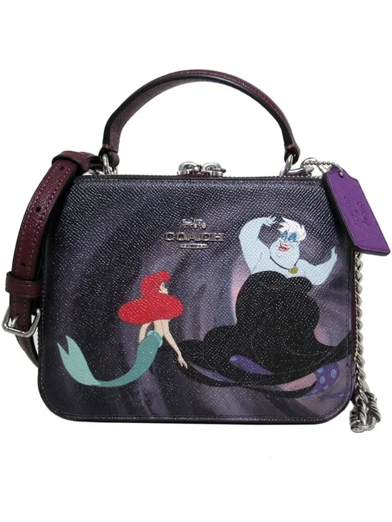 Coach x Disney Villains NWT Ursula Ariel Crossbody Bag Little Mermaid