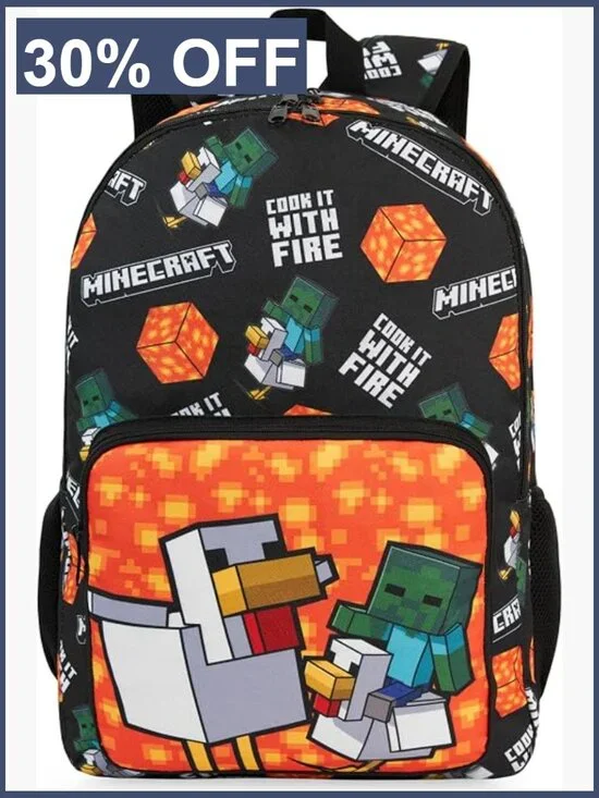 Minecraft Kids Backpack 18
