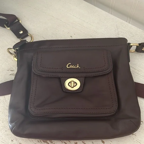 Coach Penelope leather crossbody purse