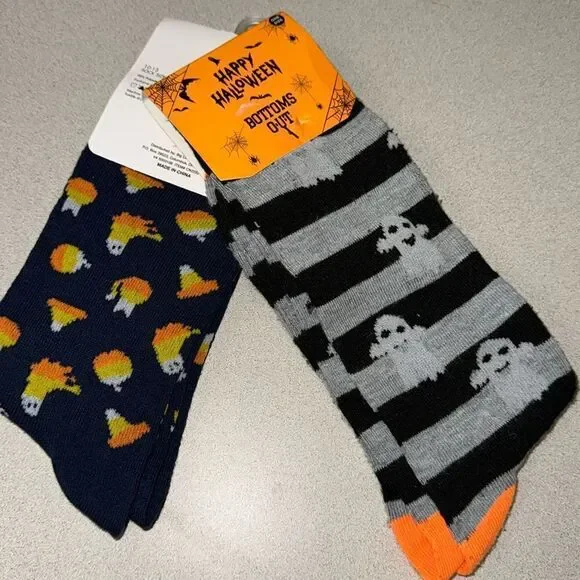 Halloween socks his & her set .