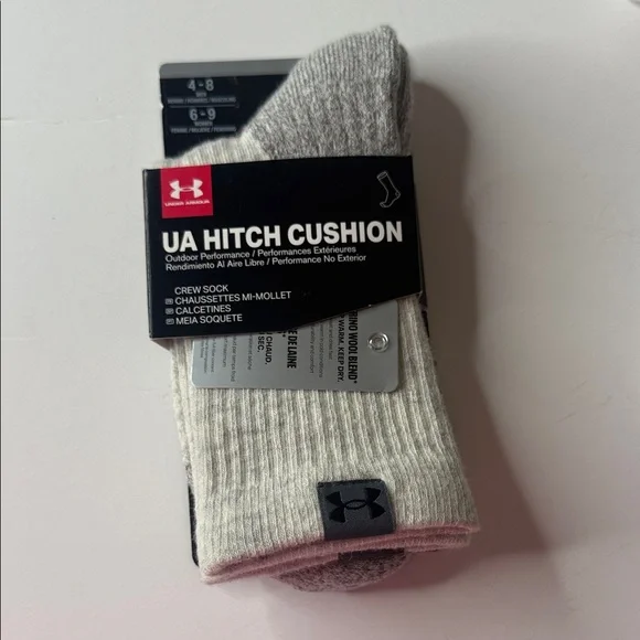 Under Armour UA Hitch Cushion Wool Blend Socks Small