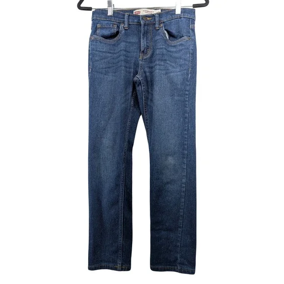 Levis 511 Slim Performance Youth Jeans‎ Size 12 Reg Blue Medium Wash Adjustable