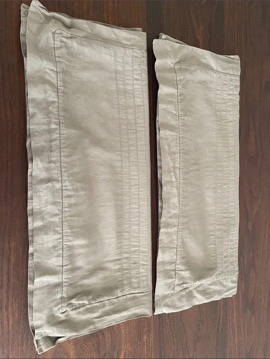 Lifekind GOTS certified organic cotton King size pillow sham covers