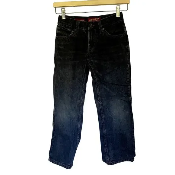 Arizona jeans original kids size 8 regular‎ cotton pants denim dark wash pants