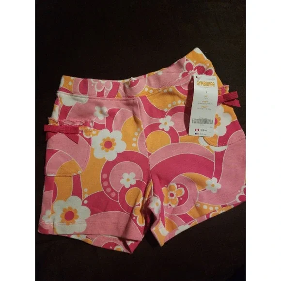 Gymboree rainbow cabana 3‎ shorts nwt