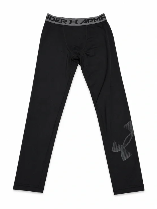 Under Armour Black Kids' Logo Compression Leggings