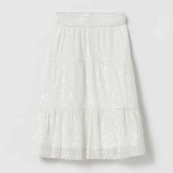 ZARA GIRLS SEQUIN SKIRT
