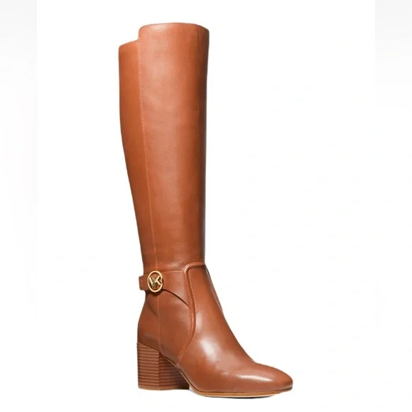 Michael Kors Carmen Faux Leather Tall Riding Boot Women’s Size 10M $375
