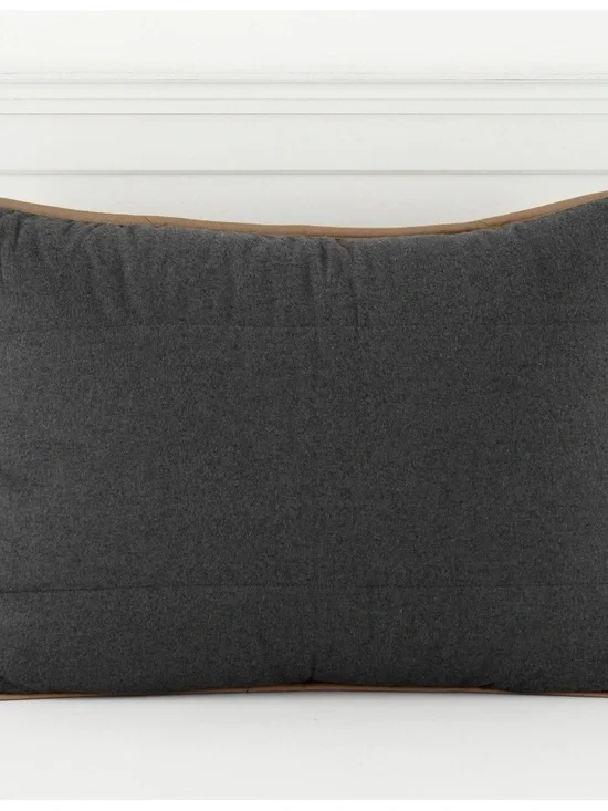 Pottery Barn Teen Standard Camden Black Pillow Sham