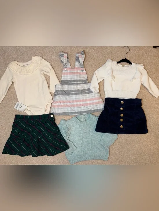 Baby Girl Fall Capsule Wardrobe Bundle/Lot, Size 3-6M