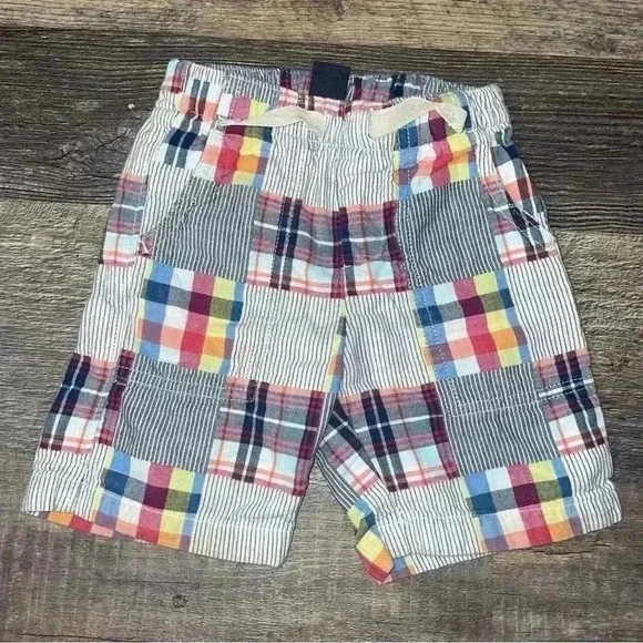 Boys Nautica Plaid print shorts size 18months