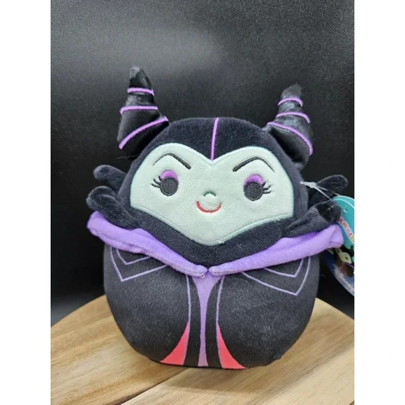 NEW! Squishmallows Disney Maleficent 8-Inch‎ Plush NWT Sleeping Beauty