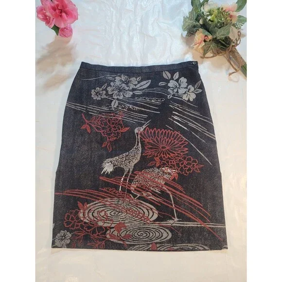 Michael Kors Printed Skirt Size 14