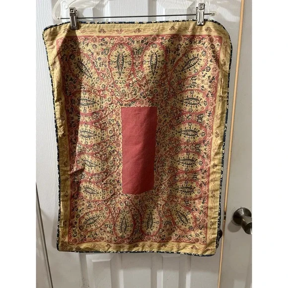 RL Chaps‎ Standard Shams Montauk Paisley Floral Reds Blue Ecru (2)