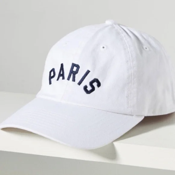 Anthropologie wanderlust paris baseball cap new without tags