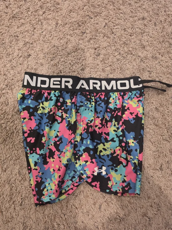 Under Armour Neon Camo Shorts