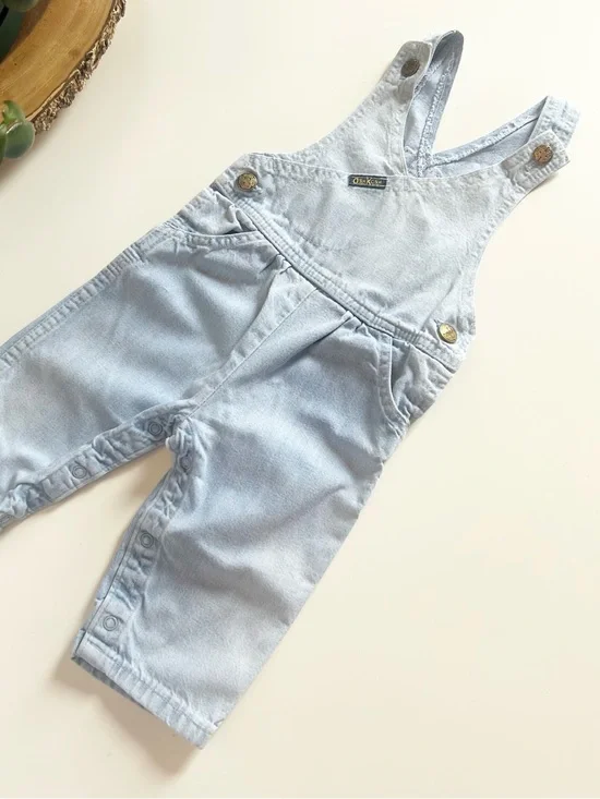 Vintage 1980’s USA Made Oshkosh B’Gosh Vestbak Denim Overalls