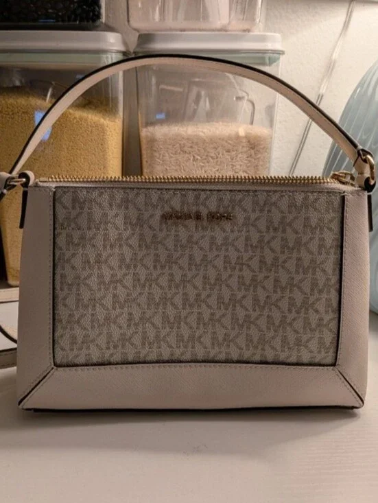 Michael Kors Sallie Medium Signature Logo Crossbody Bag