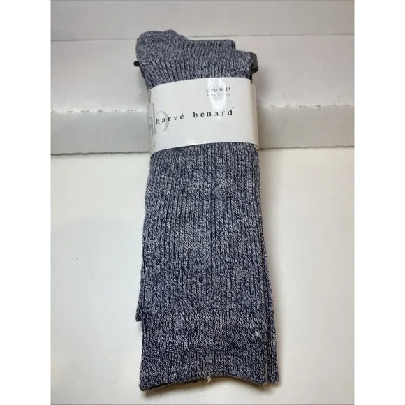 Harve Benard Womens Socks 3 Pairs Blue‎ Size 9-11