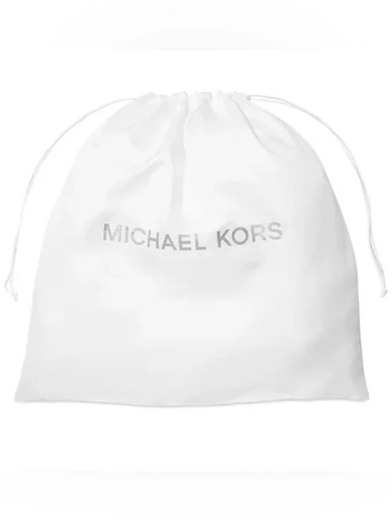 Michael Kors White Medium 16x15“ Dust Bag Storage Drawstring Cover Bag NWT