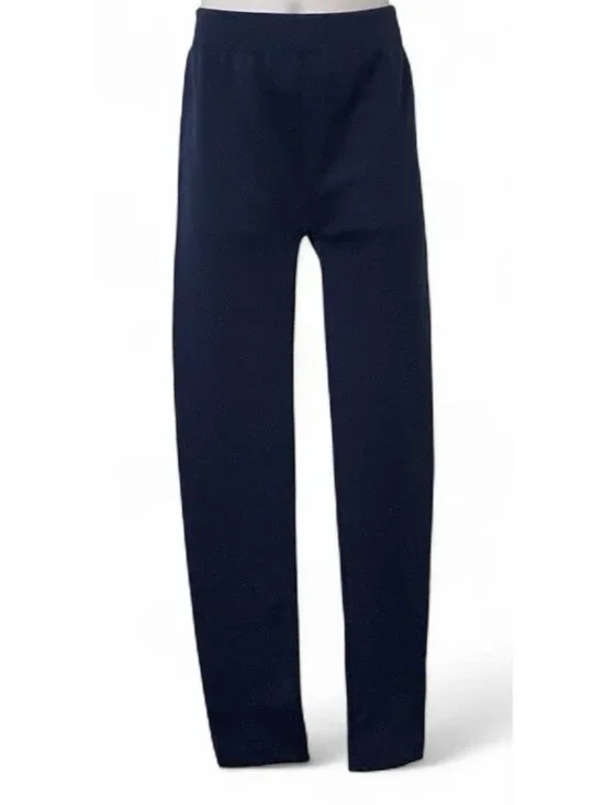 FreeStyle Girls Legging Pants Stretchy Size 7/12 Navy Blue