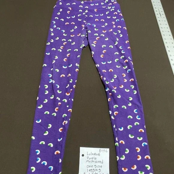 LulaRoe leggings multicolor legging one size best fits à teen (14-16). SKU-B496