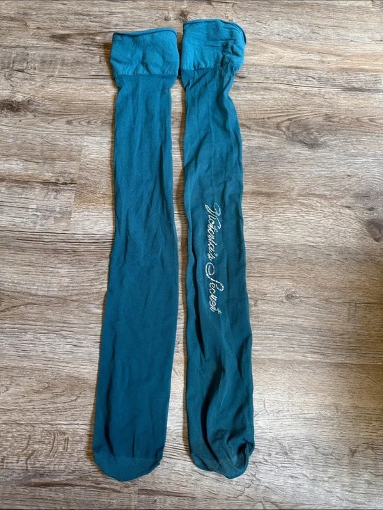 Victoria's Secret Teal Over-the-Knee Socks