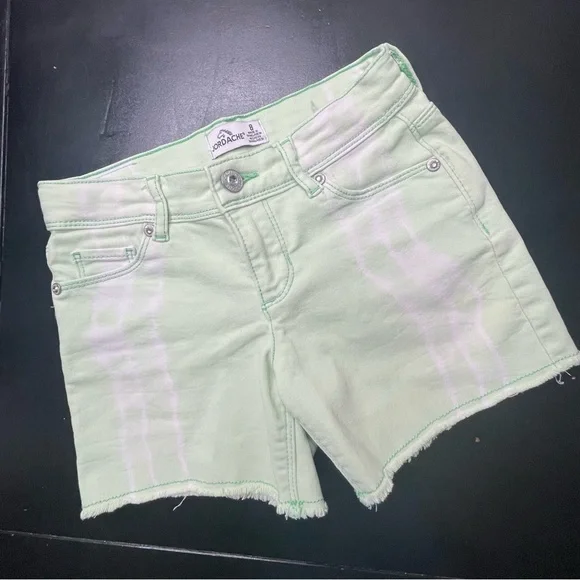 💕Bundle 3 for $20 Jordache Girls Green Denim Shorts 8