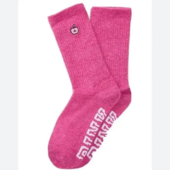 Victoria's Secret PINK Logo & Apple Embroidered One Size Pink