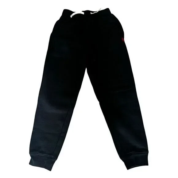 Polo Ralph Lauren Cotton Fleece Athletic Pants Drawstring Pull On SZ S (8) #2426