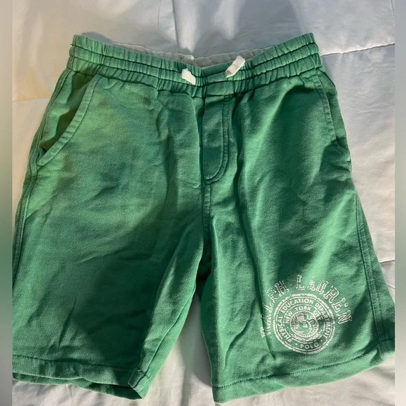 Ralph Lauren Big Boy Shorts Green cotton