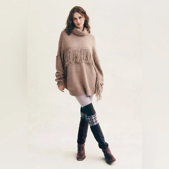Free People Sparrow Over-the-Knee Socks 2 pairs NWT