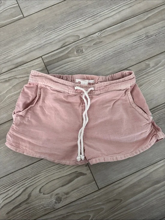 O'Neill Dusty Pink Drawstring Athletic Shorts