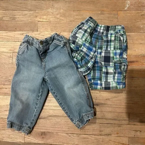 Boy bundle shorts size 2T 24M