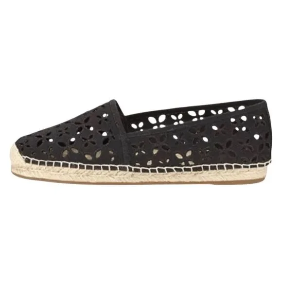 MICHAEL KORS Darci Cutout Eyelet Slip-On Espadrille Size 8.5