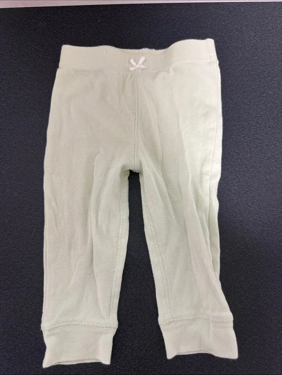 Baby/Toddler Soft Knit pants  - Light Sage