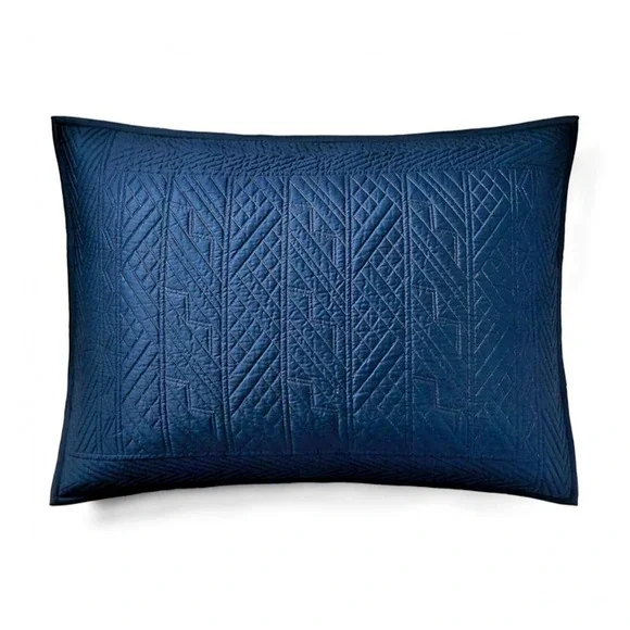 Ralph Lauren Home‎ Oakfield Quilted Standard Sham Navy